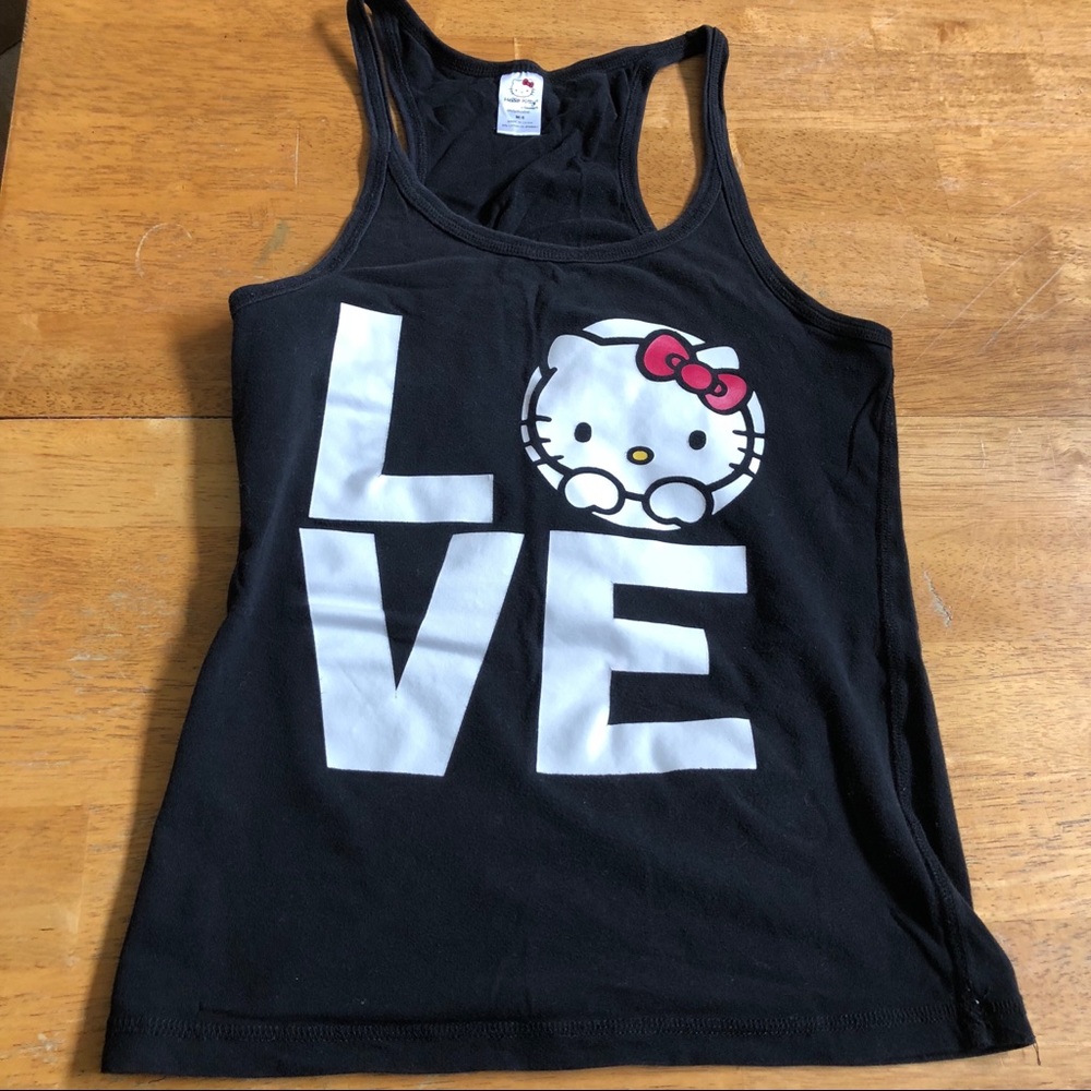 Hello Kitty by Sanrio Tank too good cond cute Sz M